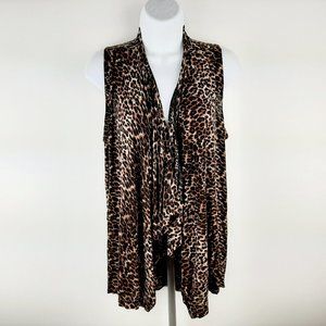 Red Apparel Women's Open Cardigan Size Small Anima